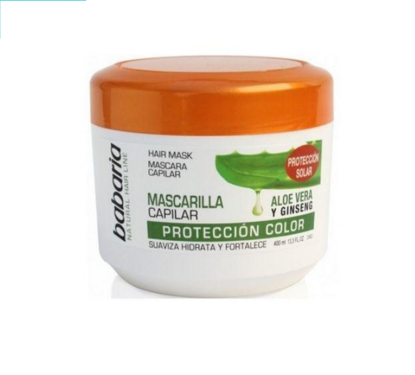 فراورده های حالت دهنده ،نرم کننده وتثبیت کننده آرایش مو (کرمها ، لوسیونها وروغنها) BABARIA Liquid Hair Mask (Mascarilla Liquida Capilar Aloe Vera
