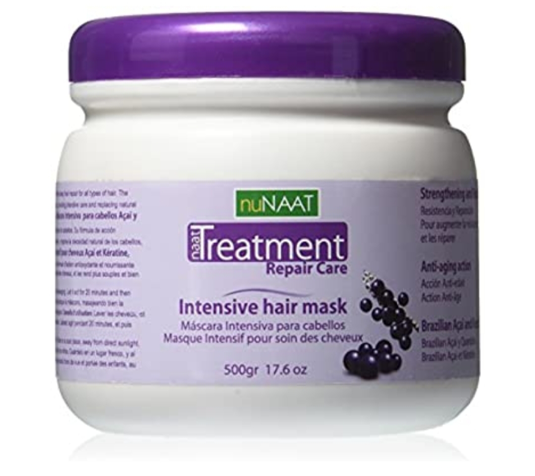 فراورده های حالت دهنده ،نرم کننده وتثبیت کننده آرایش مو (کرمها ، لوسیونها وروغنها) NUNAAT Naattreatment Intensive Hair Mask Repair Care Acia
