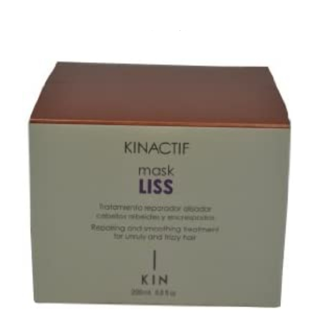 فراورده های حالت دهنده ،نرم کننده وتثبیت کننده آرایش مو (کرمها ، لوسیونها وروغنها) KIN KINACTIF MASK LISS 200 ML