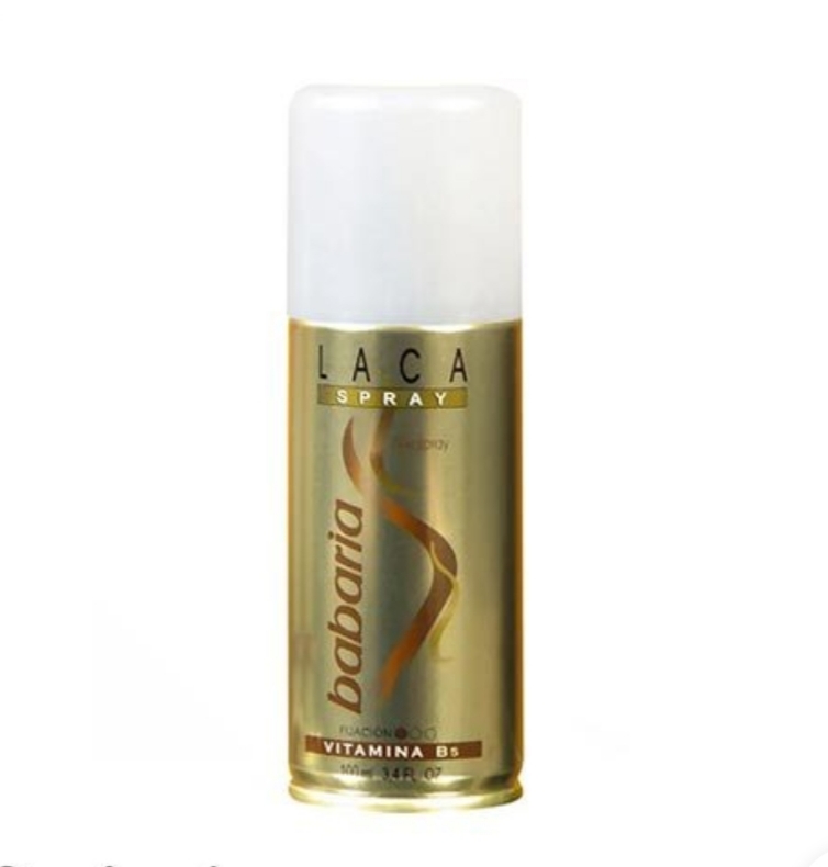 فراورده های حالت دهنده ،نرم کننده وتثبیت کننده آرایش مو (کرمها ، لوسیونها وروغنها) BABARIA Hair Spray( Laca Spray