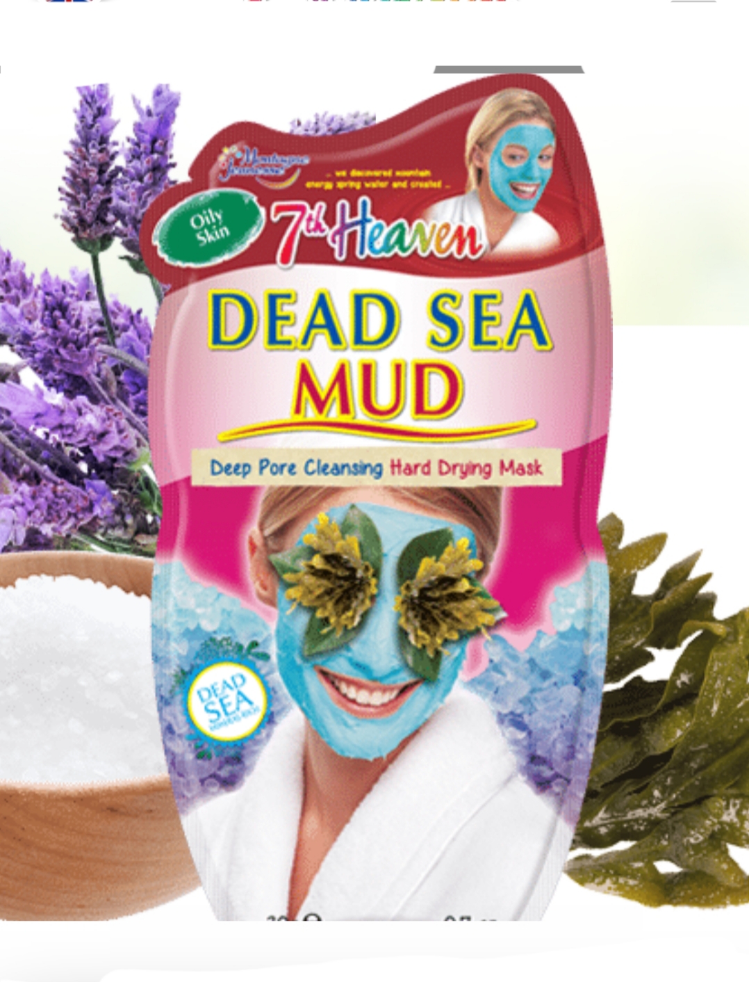 فراورده های حالت دهنده ،نرم کننده وتثبیت کننده آرایش مو (کرمها ، لوسیونها وروغنها) 7HEAVEN Dead Sea Mud Masque