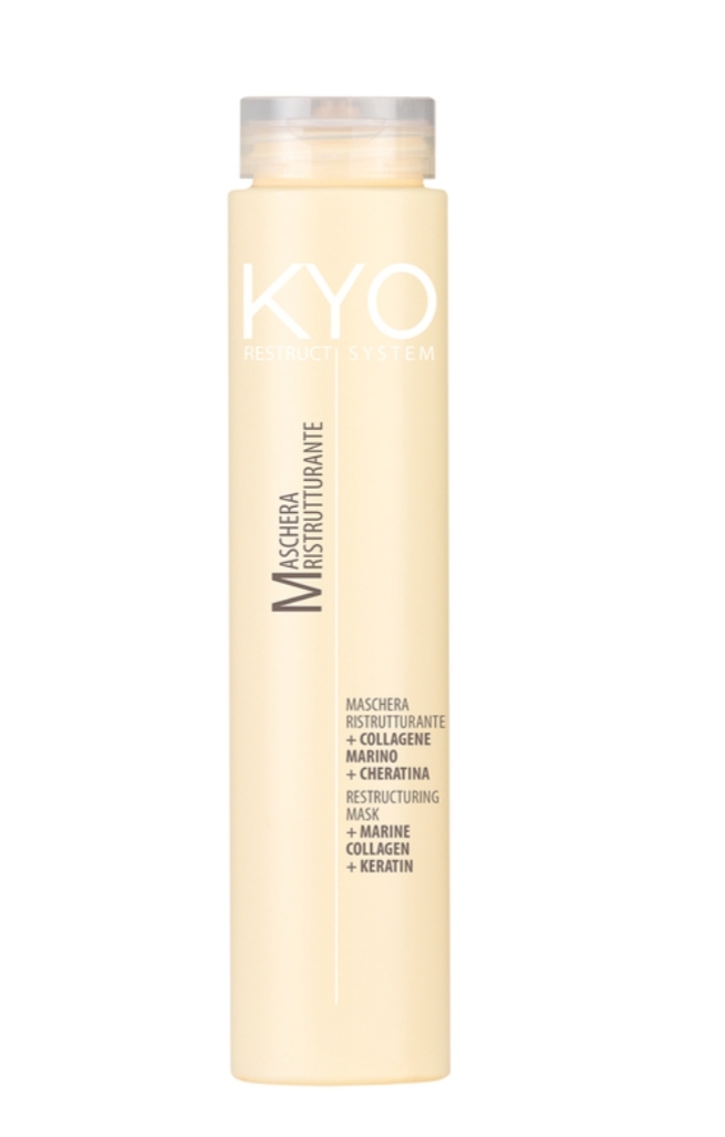 فراورده های حالت دهنده ،نرم کننده وتثبیت کننده آرایش مو (کرمها ، لوسیونها وروغنها) KYO RESTRUCTSYSTEM RESTRUCTURING MASK 250ml