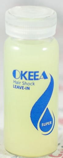 فراورده های حالت دهنده ،نرم کننده وتثبیت کننده آرایش مو (کرمها ، لوسیونها وروغنها) OKEEA HAIR SHOCK SUPER HAIR SHOCK SUPER 1×15 ML
