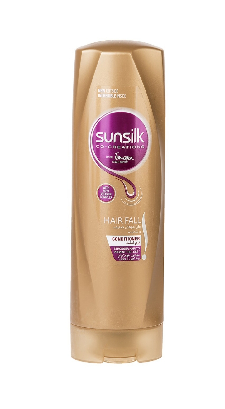 فراورده های حالت دهنده ،نرم کننده وتثبیت کننده آرایش مو (کرمها ، لوسیونها وروغنها) SUNSILK Hairfall Solution Conditioner