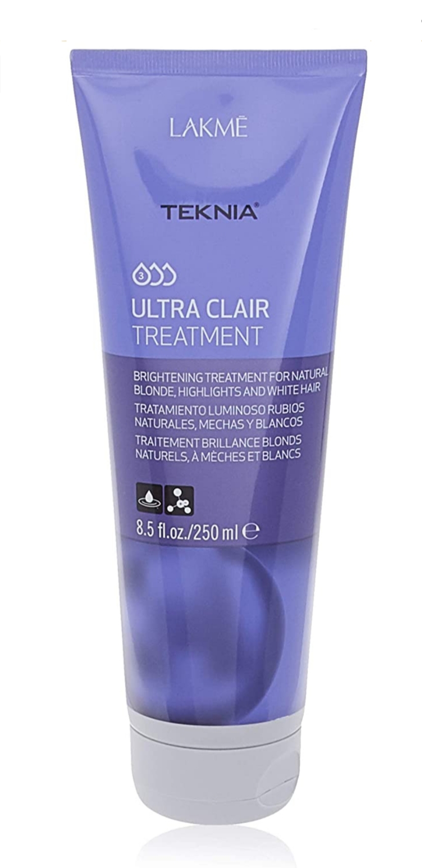 فراورده های حالت دهنده ،نرم کننده وتثبیت کننده آرایش مو (کرمها ، لوسیونها وروغنها) LAKME N.TEKNIA ULTRA BLONDE (CLAIR) TREATMENT ماسک مو GOLD 250 ML