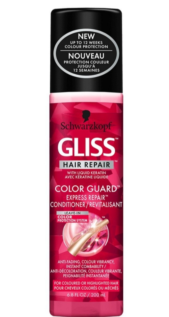 فراورده های حالت دهنده ،نرم کننده وتثبیت کننده آرایش مو (کرمها ، لوسیونها وروغنها) GLISS Colour Protect Express Repair Conditioner