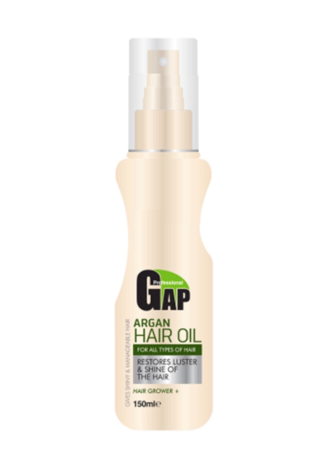 فراورده های حالت دهنده ،نرم کننده وتثبیت کننده آرایش مو (کرمها ، لوسیونها وروغنها) GAP Argan Hair Oil for all types