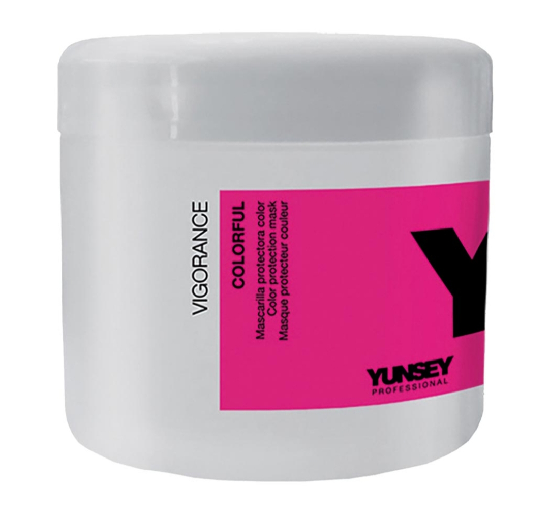 فراورده های حالت دهنده ،نرم کننده وتثبیت کننده آرایش مو (کرمها ، لوسیونها وروغنها) YUNSEY Professional Vigorance Colorful Color Protection Mask