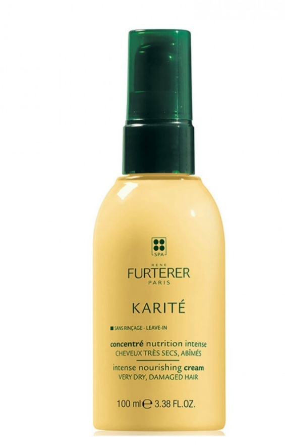 فراورده های حالت دهنده ،نرم کننده وتثبیت کننده آرایش مو (کرمها ، لوسیونها وروغنها) RENE FURTERER KARITE LEAVE IN NOURISHING CREAM