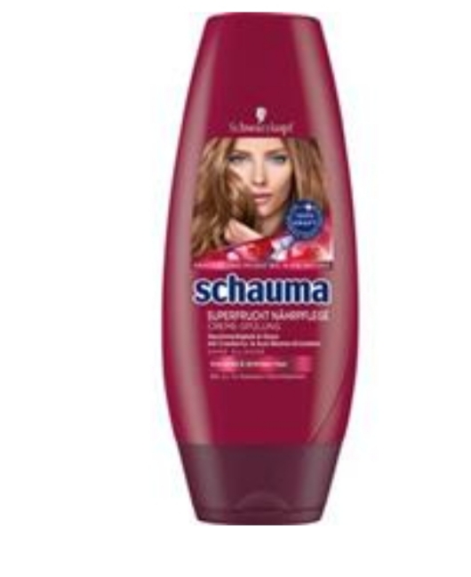 فراورده های حالت دهنده ،نرم کننده وتثبیت کننده آرایش مو (کرمها ، لوسیونها وروغنها) SCHAUMA Superfruit & Nutrition Cream Conditioner