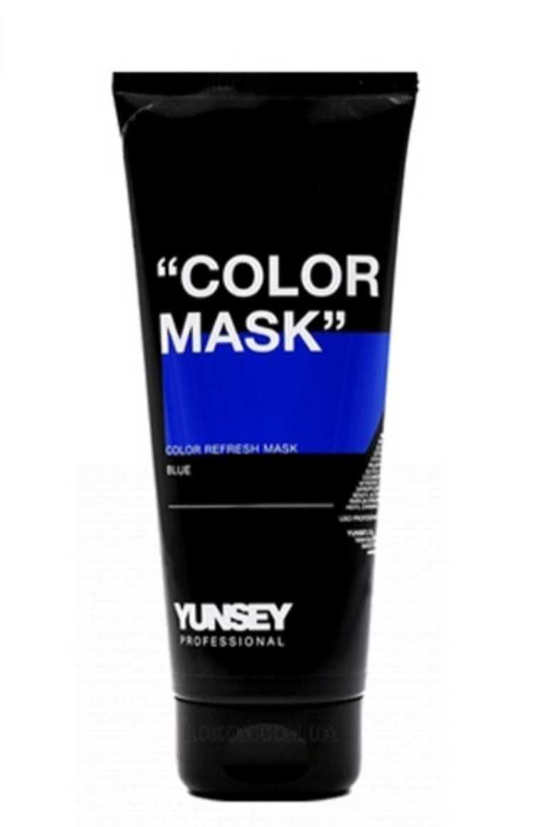 فراورده های حالت دهنده ،نرم کننده وتثبیت کننده آرایش مو (کرمها ، لوسیونها وروغنها) YUNSEY COLOR MASK BLUE
