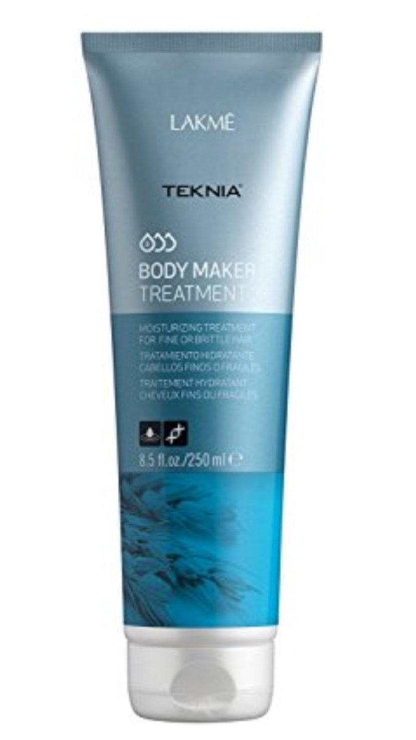 فراورده های حالت دهنده ،نرم کننده وتثبیت کننده آرایش مو (کرمها ، لوسیونها وروغنها) LAKME N.TEKNIA BODY MAKER TREATMENT