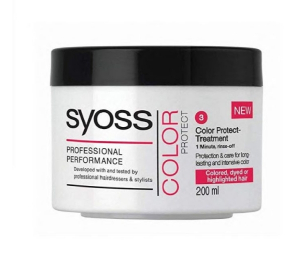 فراورده های حالت دهنده ،نرم کننده وتثبیت کننده آرایش مو (کرمها ، لوسیونها وروغنها) SYOSS Color Protect Color Protect Treatment