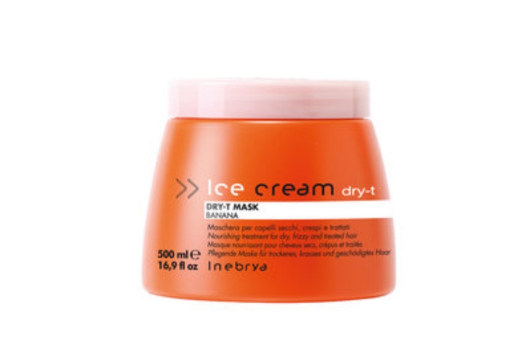فراورده های حالت دهنده ،نرم کننده وتثبیت کننده آرایش مو (کرمها ، لوسیونها وروغنها) INEBRYA Hair Cream Dry T Mask