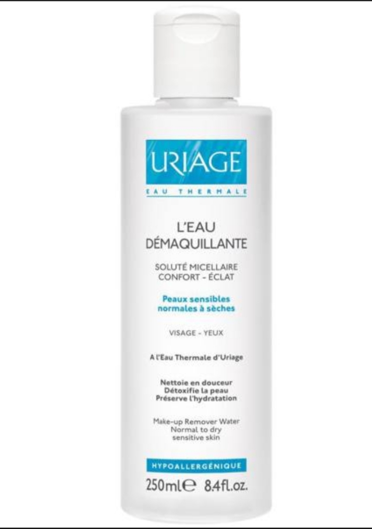 فراورده های پاک کننده آرایش از چشمها وصورت URIAGE L’Eau Demaquillante (Make Up Remover Water