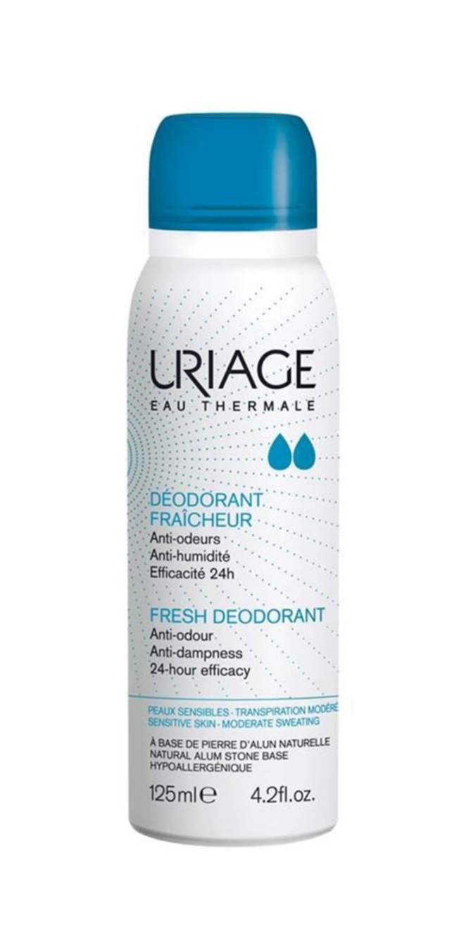 دئودورانت واسپری بدن(همراه با گاز)URIAGE Eau Thermale Fresh Deodorant (125ml)