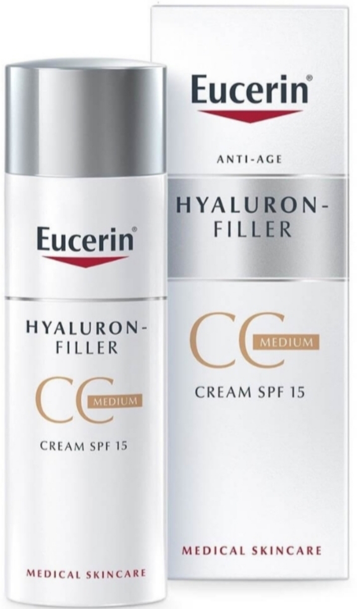 فراورده های ضد چروک EUCERIN hyaluron Filler CC Cream MEDIUM