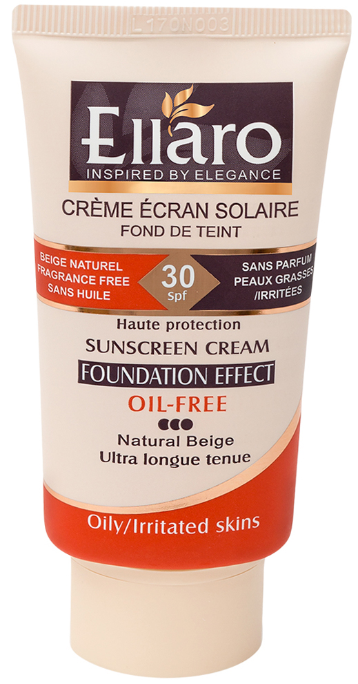 کرم پودر ضد آفتاب فاقد چربی با SPF 30 (رنگ بژ طبیعی)