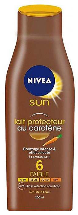 لوسیون آفتاب نیوآ مدل Sun Protector Milk Carotene Spf6