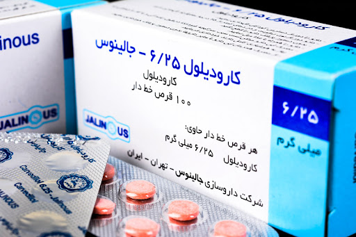 کارودیلول 6.25mg قرص خوراکی